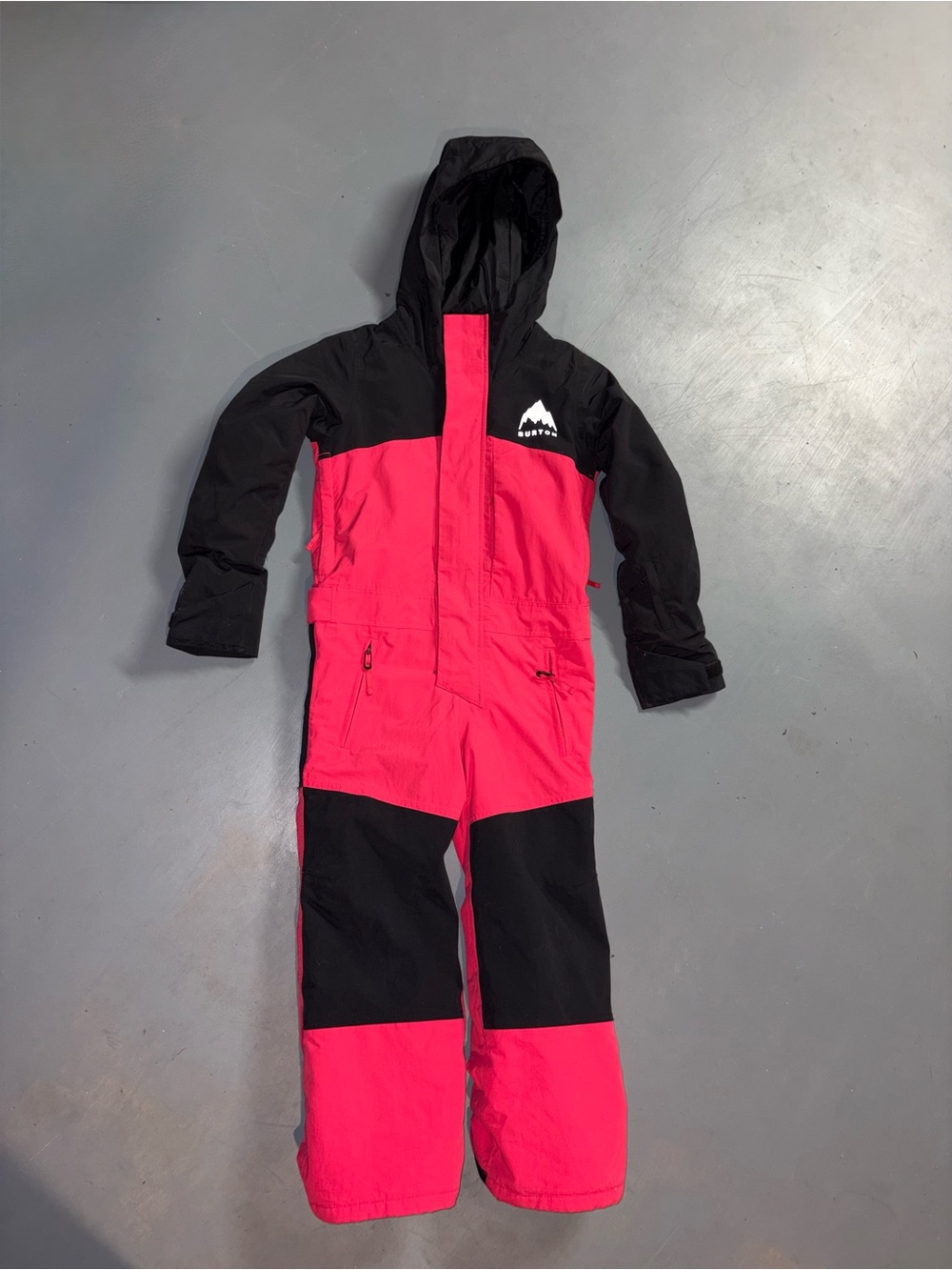 Burton Kids Pink and Black one piece Snow Suit 6/7